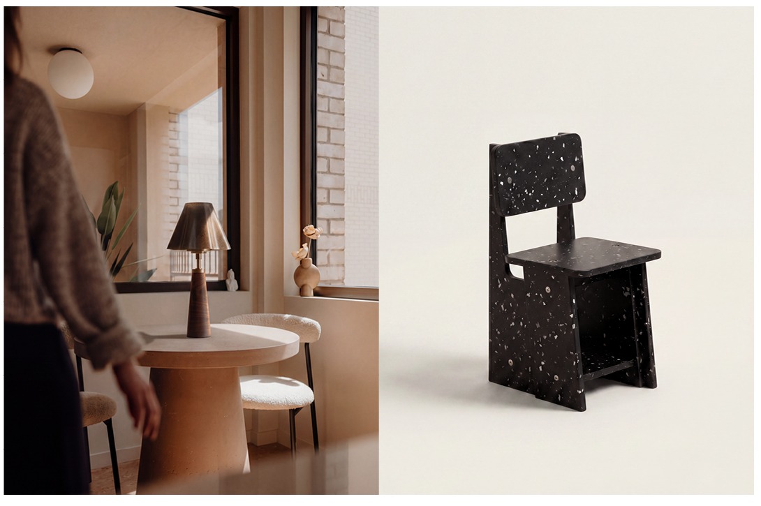 MadeBy chair shown in a contemporary hospitality interior