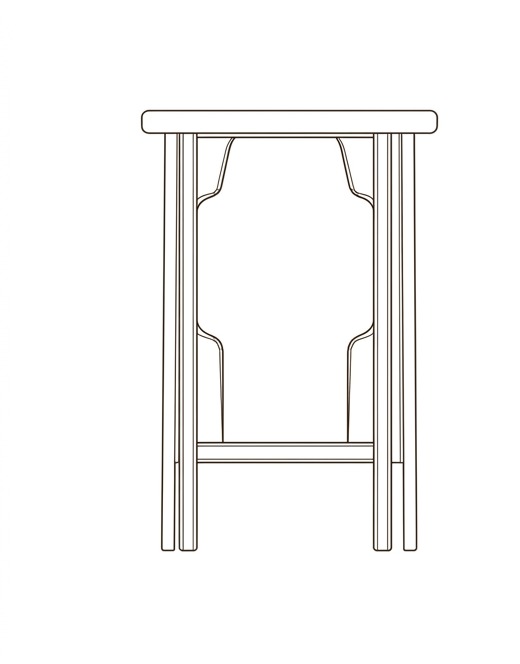Front concept illustration of PW-21 Perch Stool